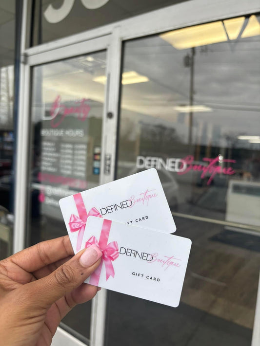 Defined | Gift Card